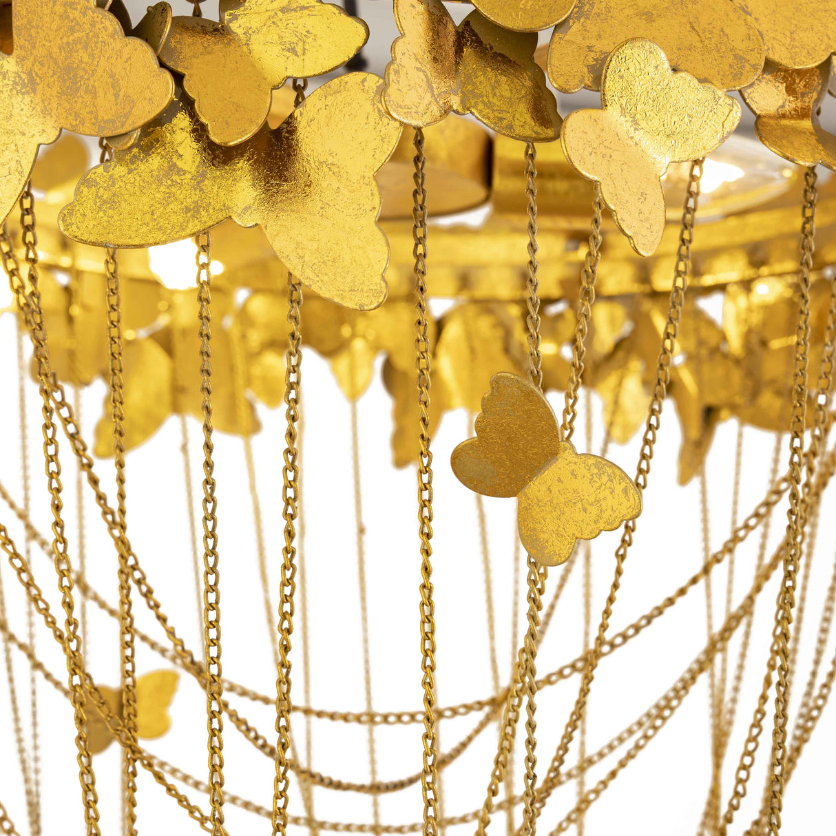 Butterfly Gold Chandelier by TOV Furniture at Eve Furniture