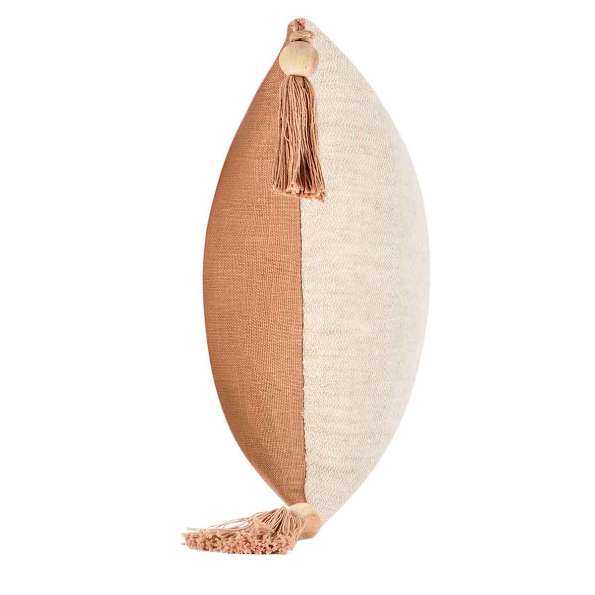 BW Sherry Solid Natural/Hazel 14x26 Throw Pillow (Set of 2) by Classic Home at Eve Furniture