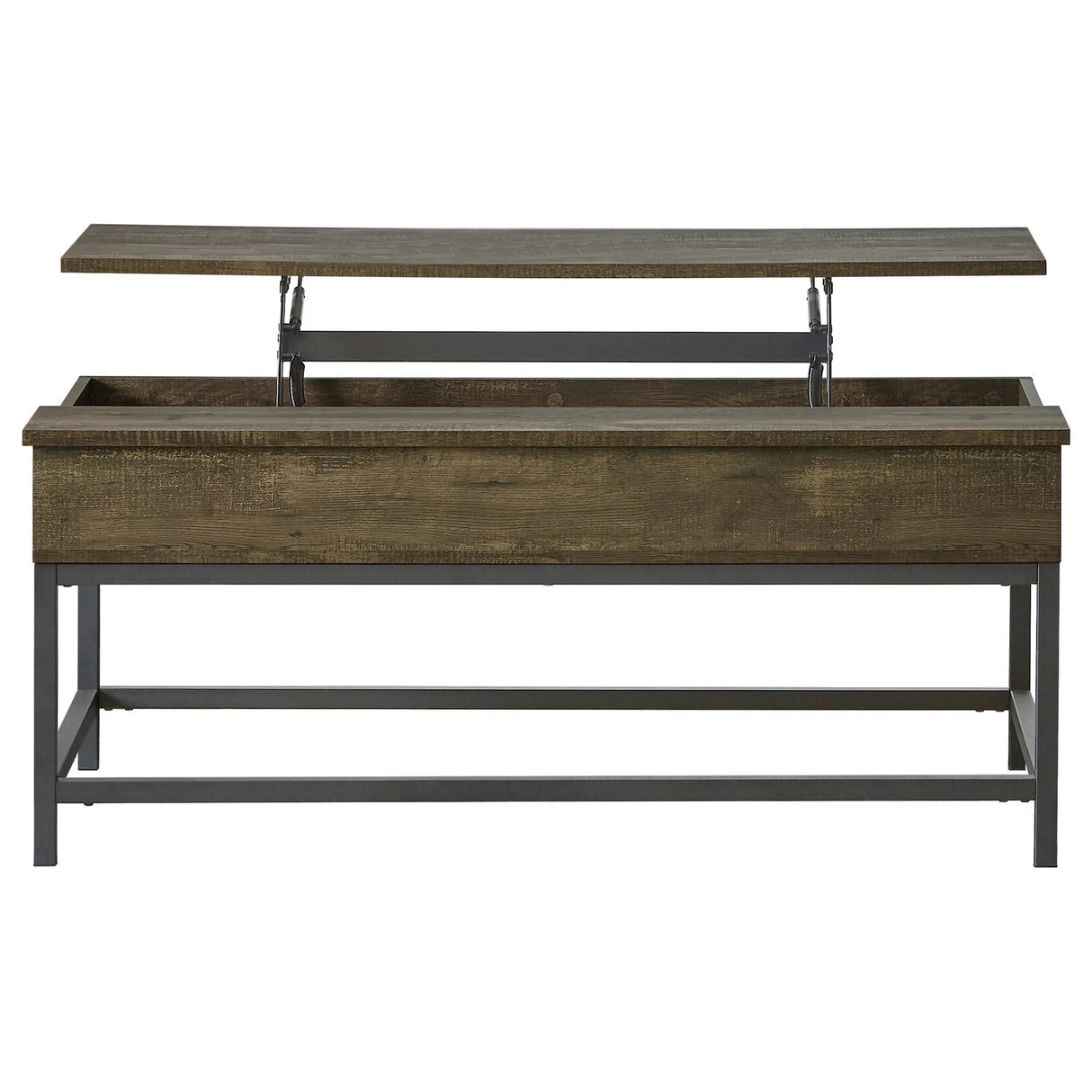 Byers Brown Oak 2-Piece Lift Top Coffee and End Table Set by Coaster at Eve Furniture