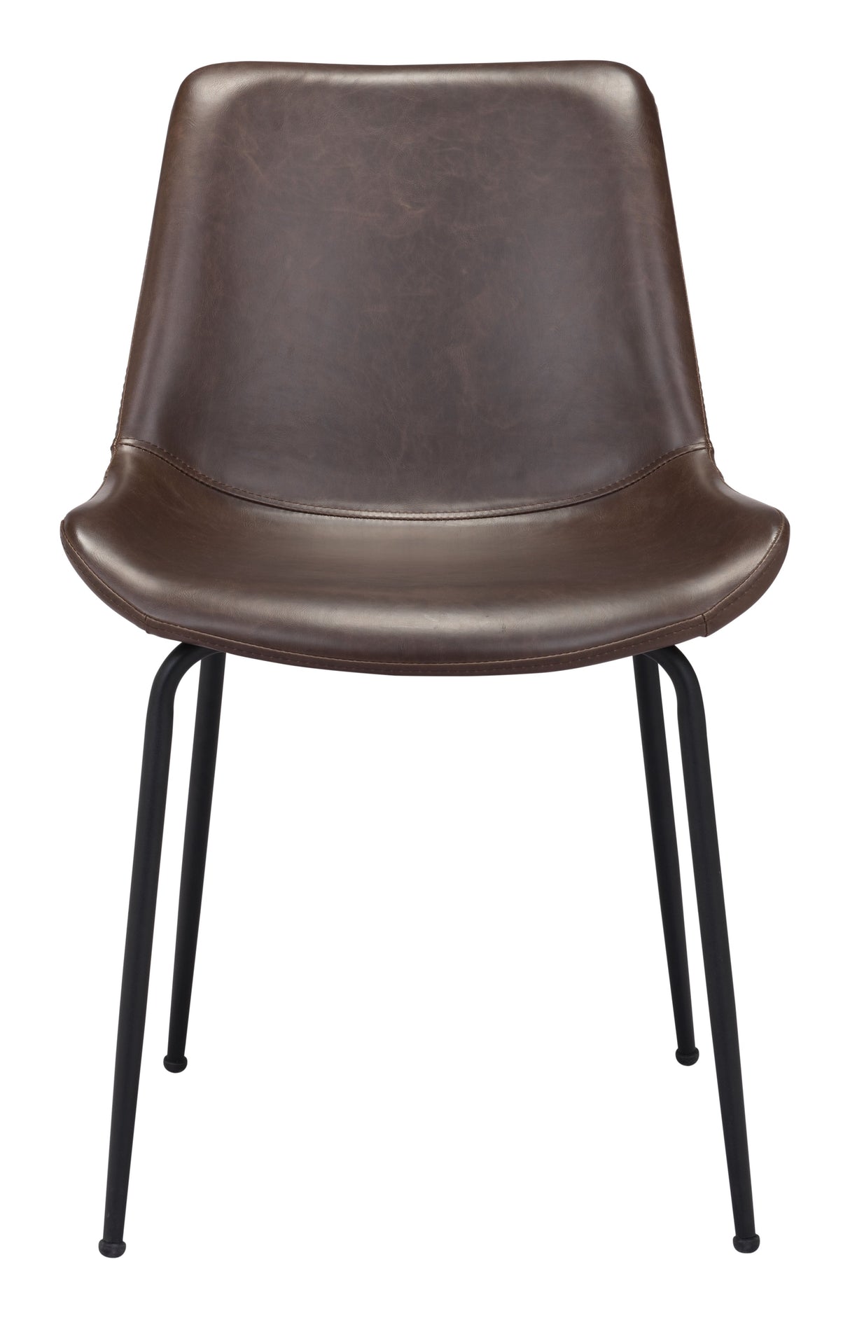 Byron Brown Dining Chair (Set of 2) by Zuomod at Eve Furniture