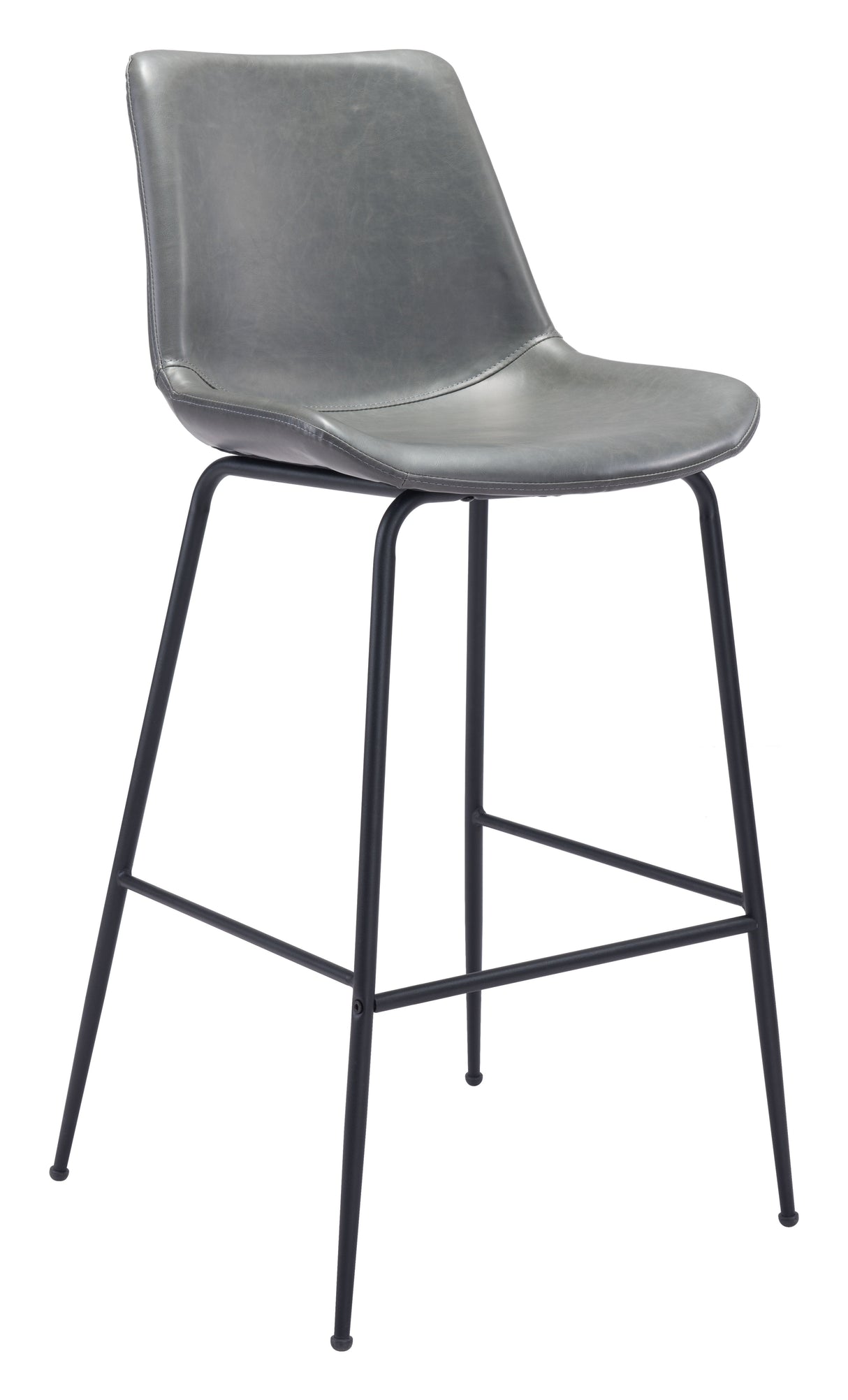 Byron Gray Barstool by Zuomod at Eve Furniture