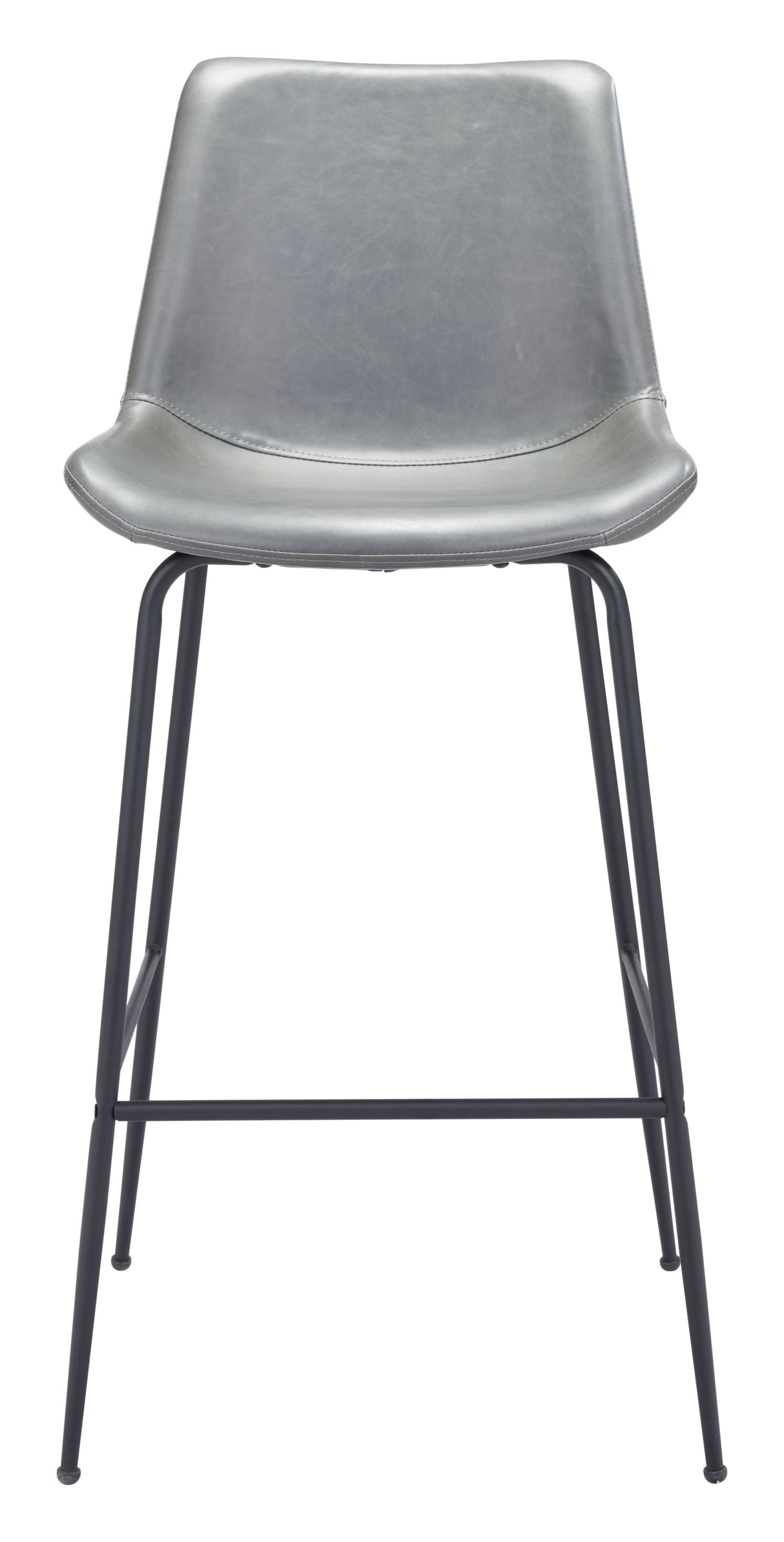 Byron Gray Barstool by Zuomod at Eve Furniture
