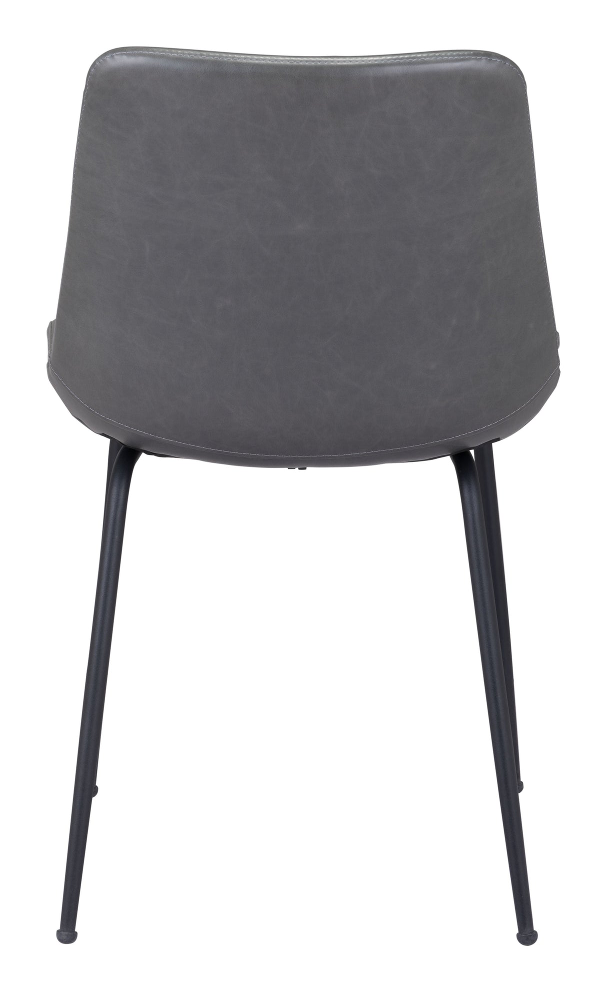 Byron Gray Dining Chair (Set of 2) by Zuomod at Eve Furniture