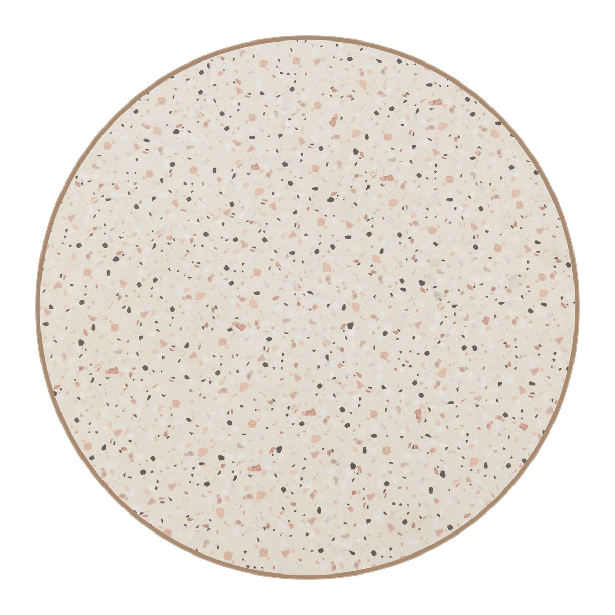 Bite Bar Table Beige & Gold - Image 5