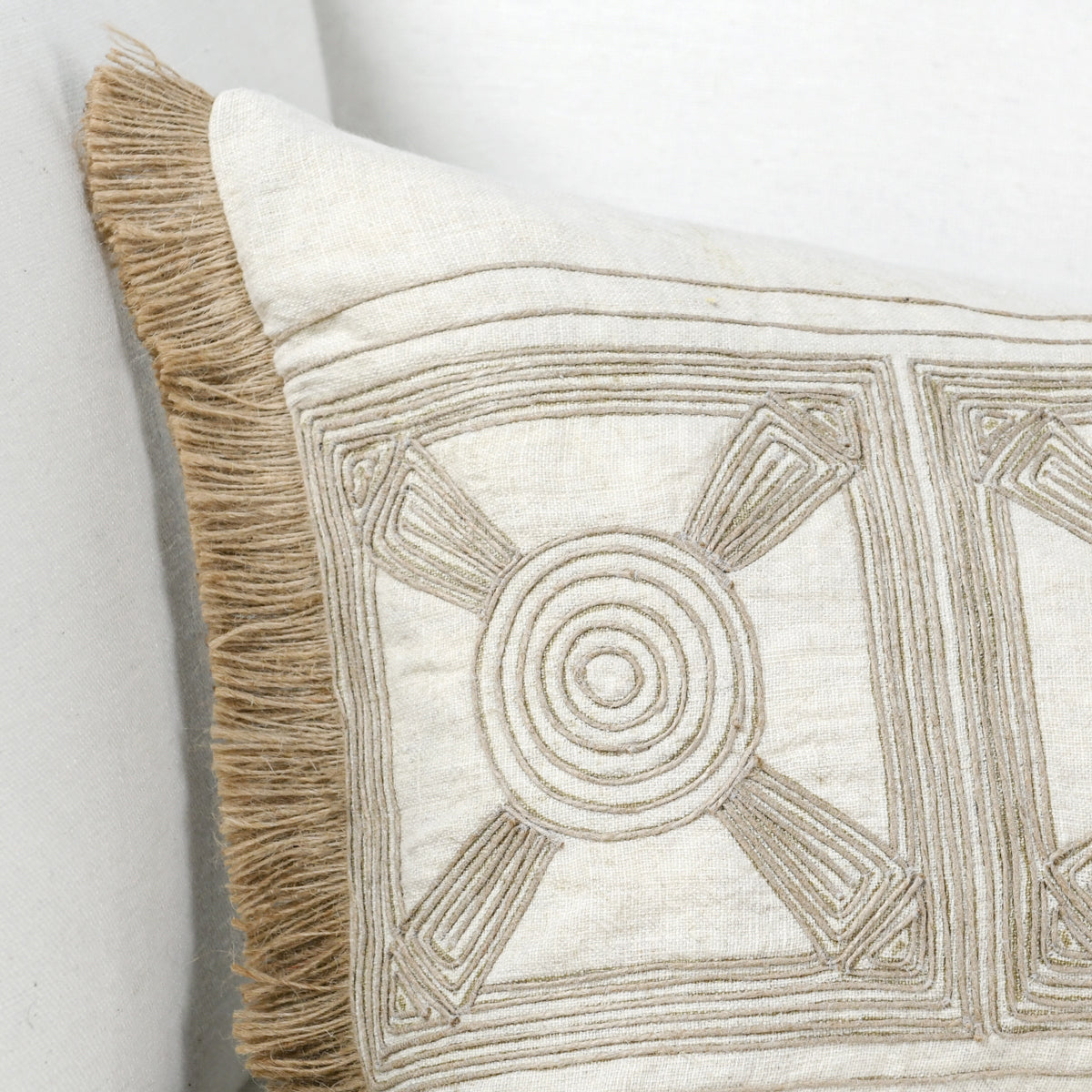 CA Baia Natural Multiple Sizes Throw Pillow (Set of 2) by Classic Home at Eve Furniture