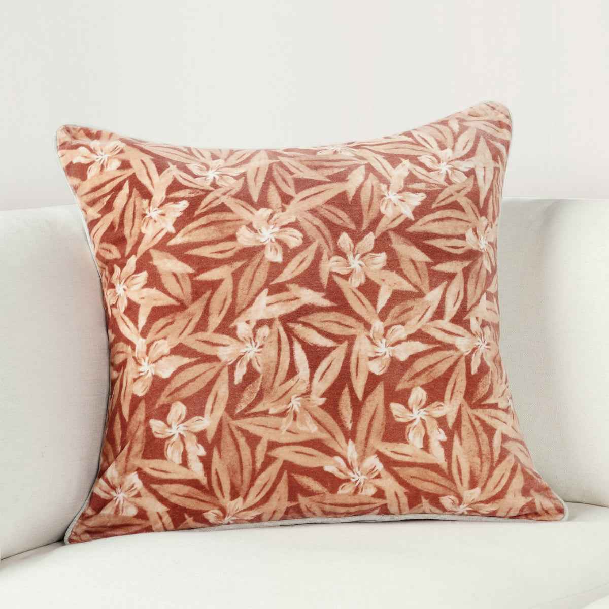 CA Lamia Clay 22x22 Throw Pillow (Set of 2) by Classic Home at Eve Furniture
