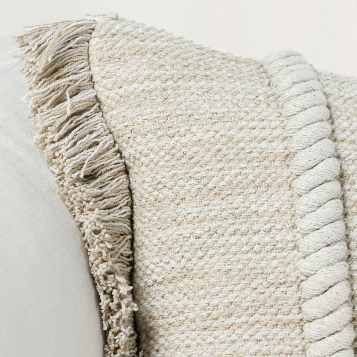 CA Lucera Natural Multiple Sizes Throw Pillow by Classic Home at Eve Furniture