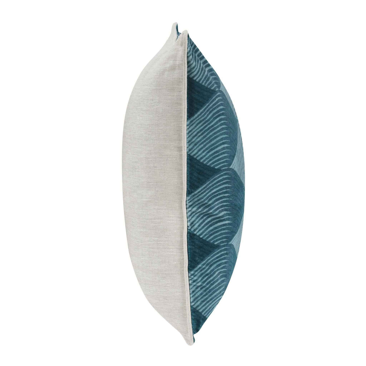 CA Scala Sea Glass Blue 22x22 Throw Pillow (Set of 2) by Classic Home at Eve Furniture