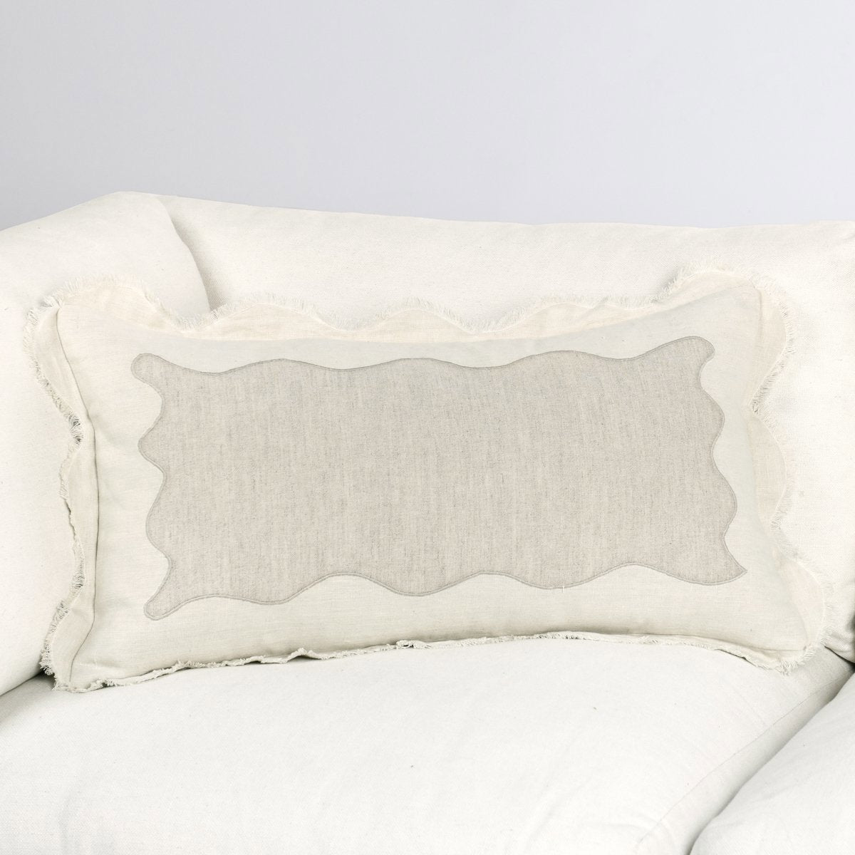 CA Tollo Natural/Ivory Multiple Sizes Throw Pillow (Set of 2) by Classic Home at Eve Furniture