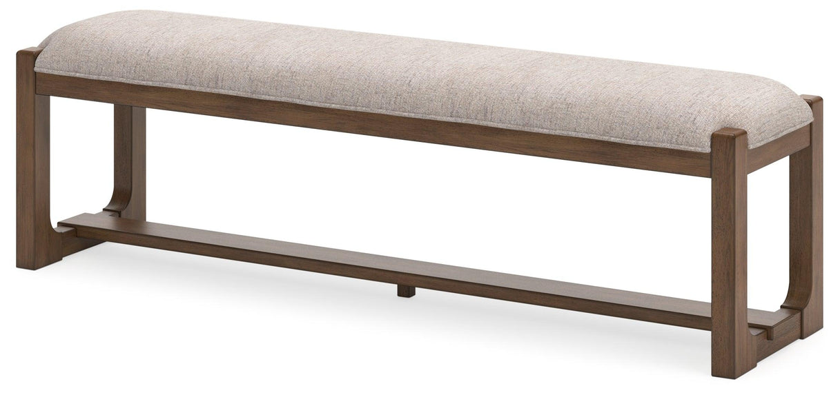 Cabalynn Light Brown 63" Dining Bench by Ashley at Eve Furniture