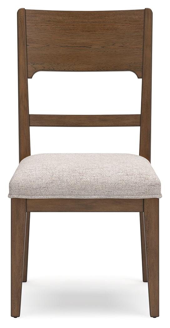 Cabalynn Light Brown Dining Chair, Set of 2 by Ashley at Eve Furniture