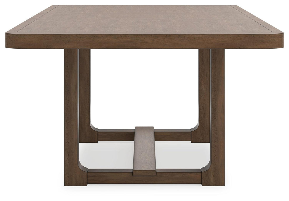Cabalynn Light Brown Dining Extension Table by Ashley at Eve Furniture