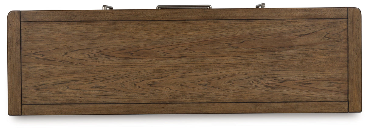 Cabalynn Light Brown Dining Server by Ashley at Eve Furniture