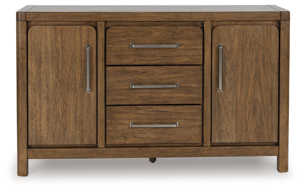 Cabalynn Light Brown Dining Server by Ashley at Eve Furniture