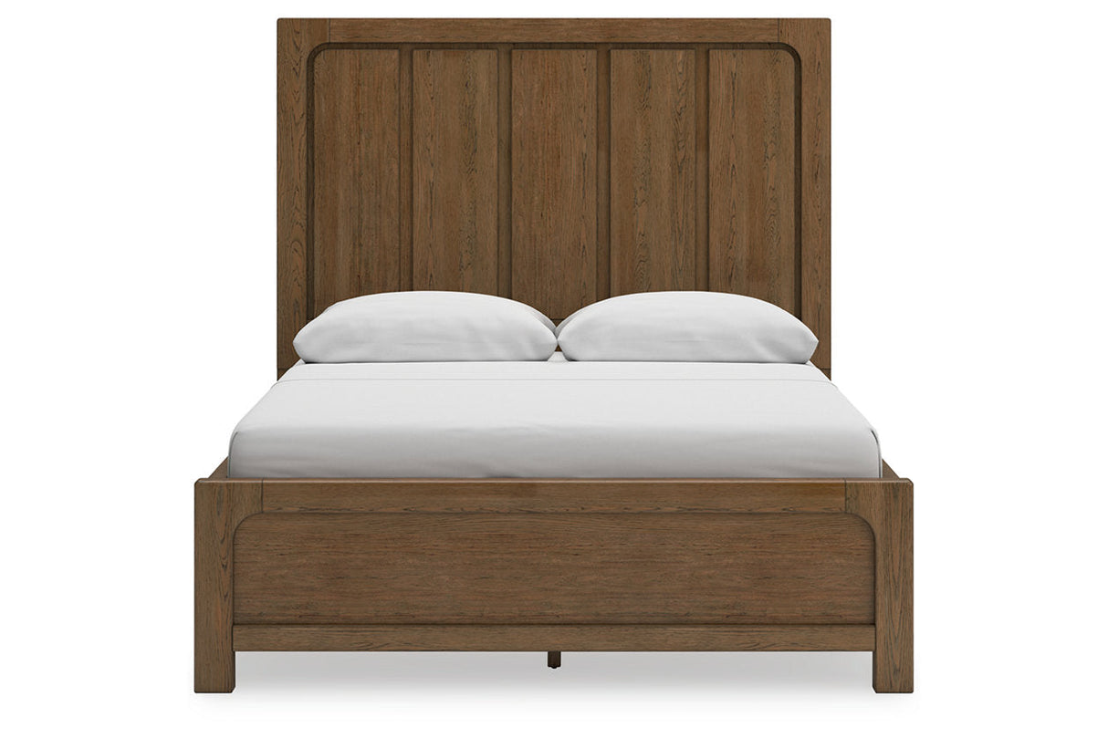 Cabalynn Light Brown Queen Storage Platform Bed by Ashley at Eve Furniture