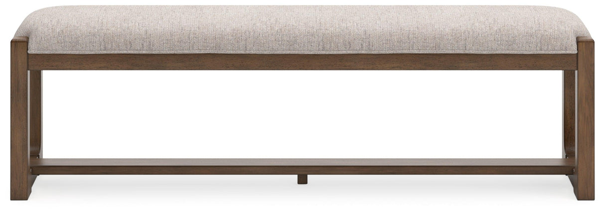 Cabalynn Light Brown 63" Dining Bench by Ashley at Eve Furniture
