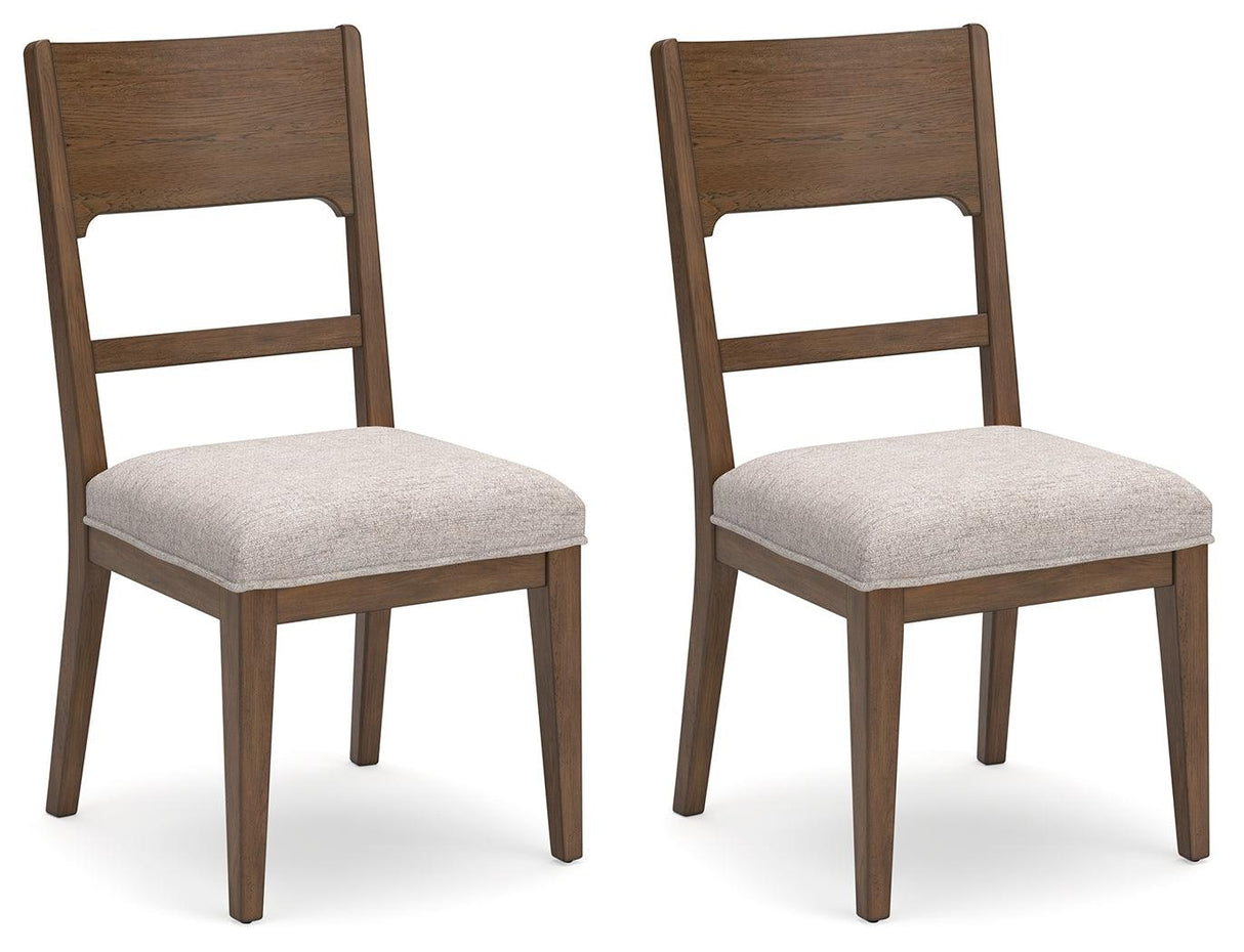 Cabalynn Light Brown Dining Chair, Set of 2 by Ashley at Eve Furniture