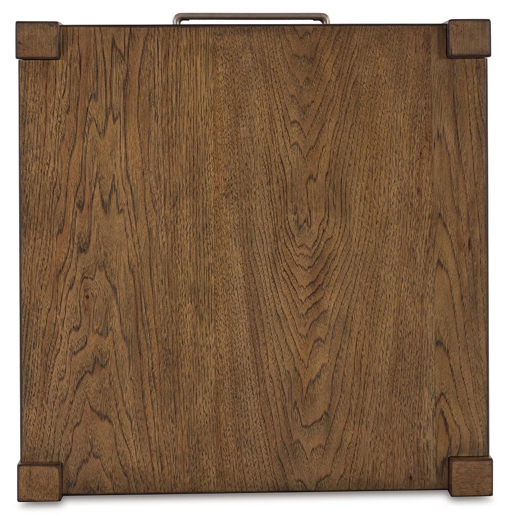 CABALYNN Light Brown End Table by Ashley at Eve Furniture