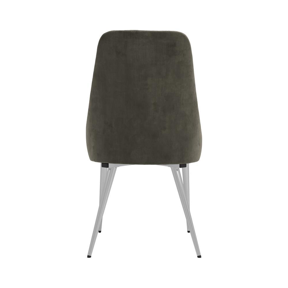 Cabianca Gray Curved Back Side Chairs, Set of 2 by Coaster at Eve Furniture
