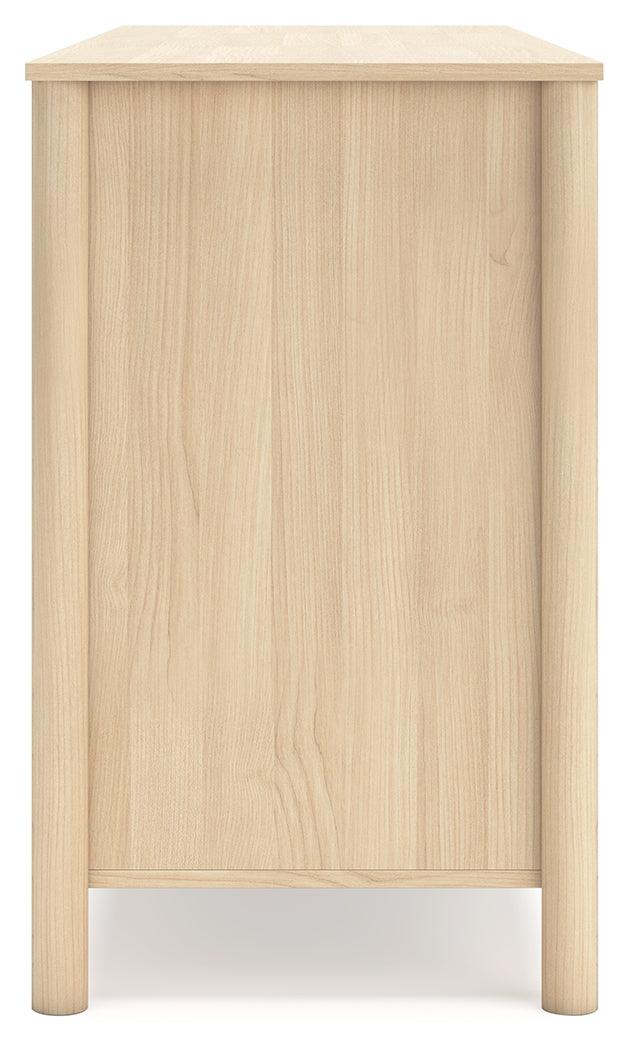 Cabinella Tan Dresser by Ashley at Eve Furniture