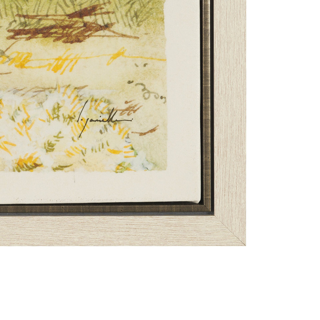 Cactus Country II by Mercana Studio Hand-Embellished Textured Framed Canvas Artwork by Mercana at Eve Furniture