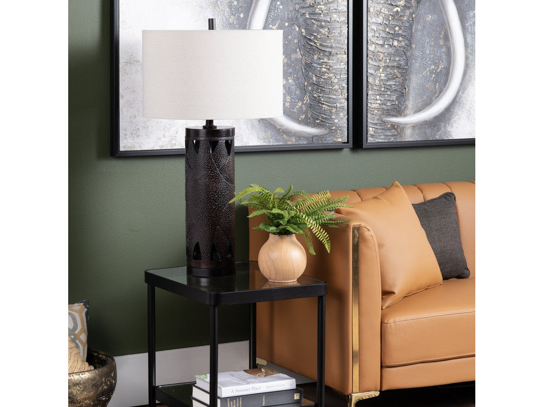 Caden Bronze Table Lamp (Set of 2) by Crestview at Eve Furniture