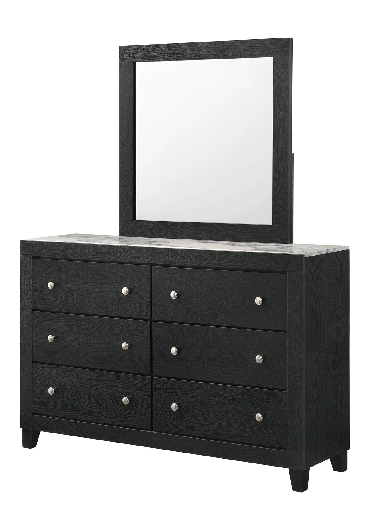Cadence Black Bedroom Mirror (Mirror Only) by Crown Mark at Eve Furniture