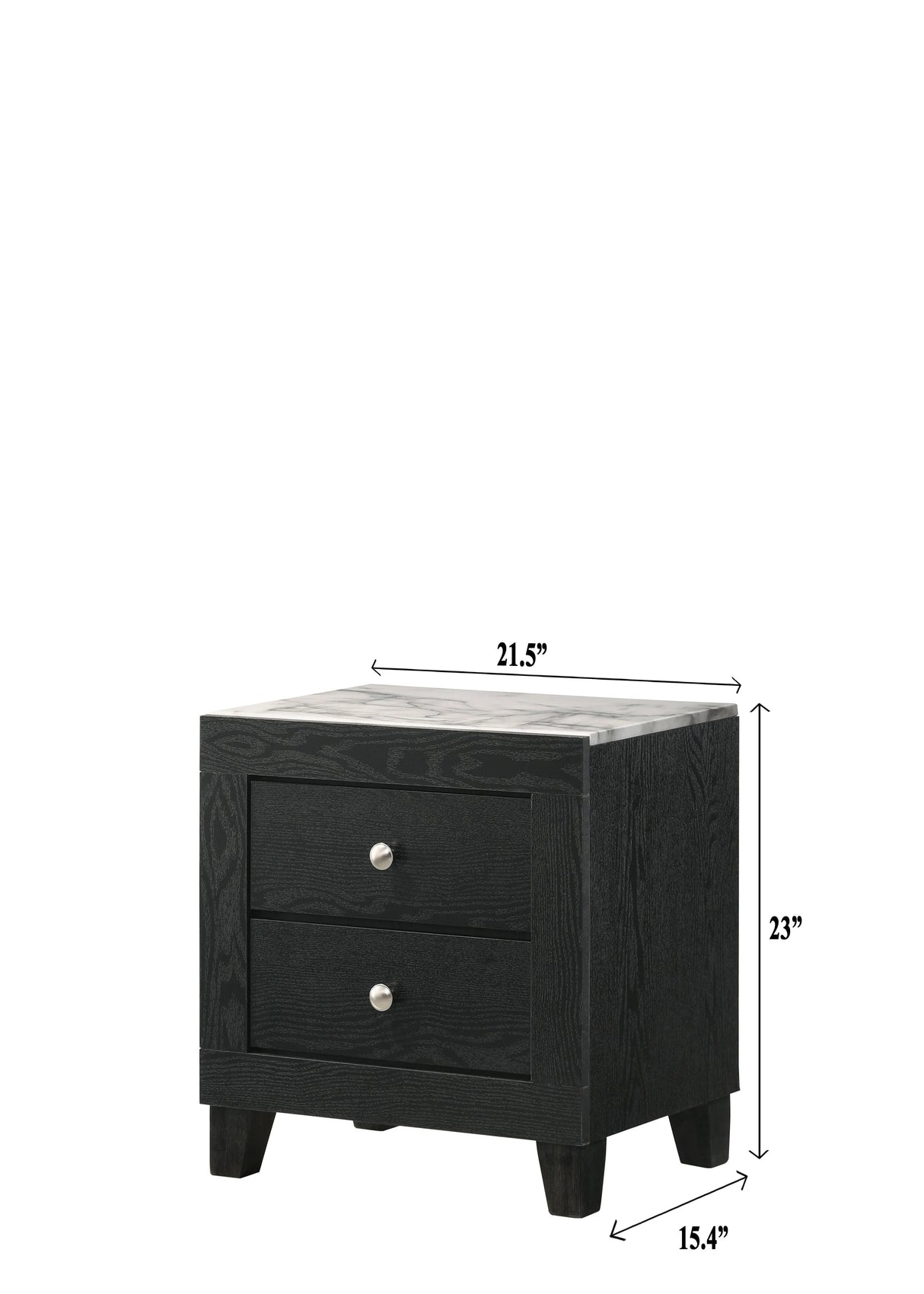 Cadence Black LED Panel Bedroom Set by Crown Mark at Eve Furniture
