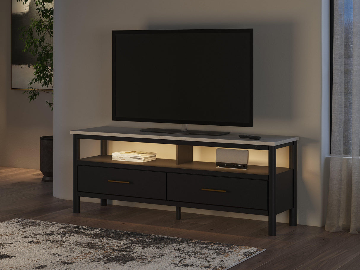Cadmori Two-tone 71" TV Stand by Ashley at Eve Furniture