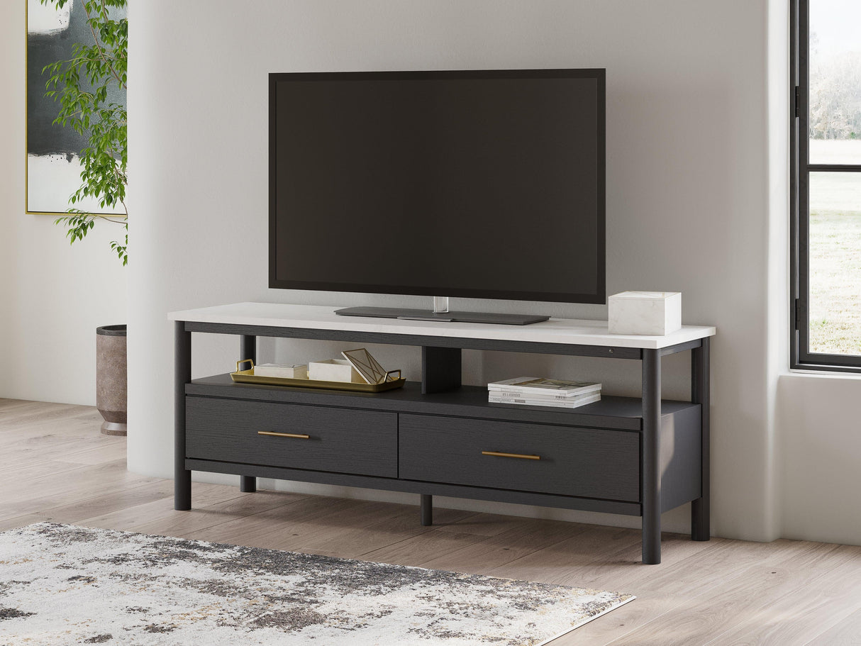 Cadmori Two-tone 71" TV Stand by Ashley at Eve Furniture