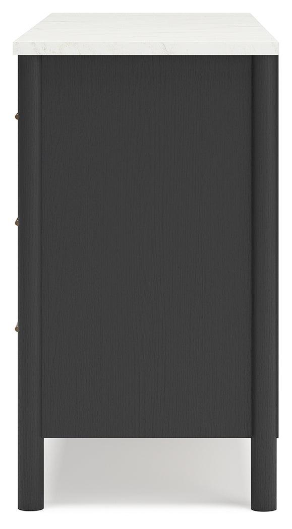 Cadmori Two-tone Dresser by Ashley at Eve Furniture