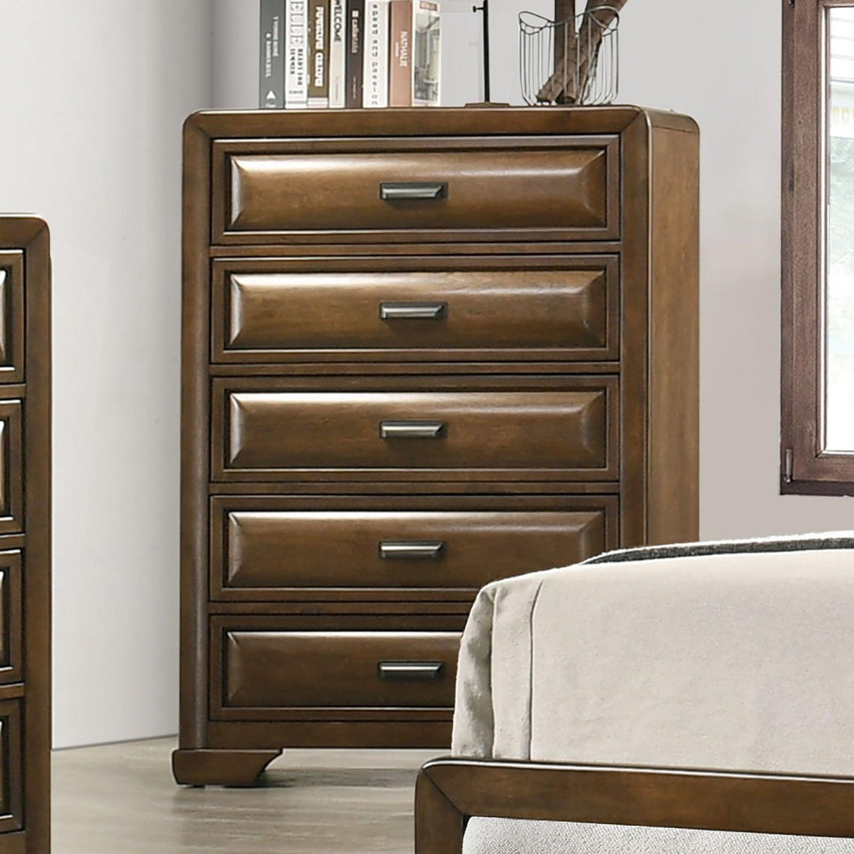 Caerwys Brown Chest by Furniture of America at Eve Furniture