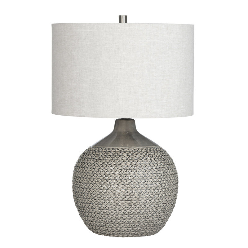 Cairo Grey Table Lamp by Crestview at Eve Furniture