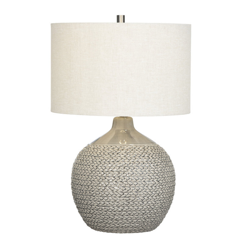 Cairo Grey Table Lamp by Crestview at Eve Furniture