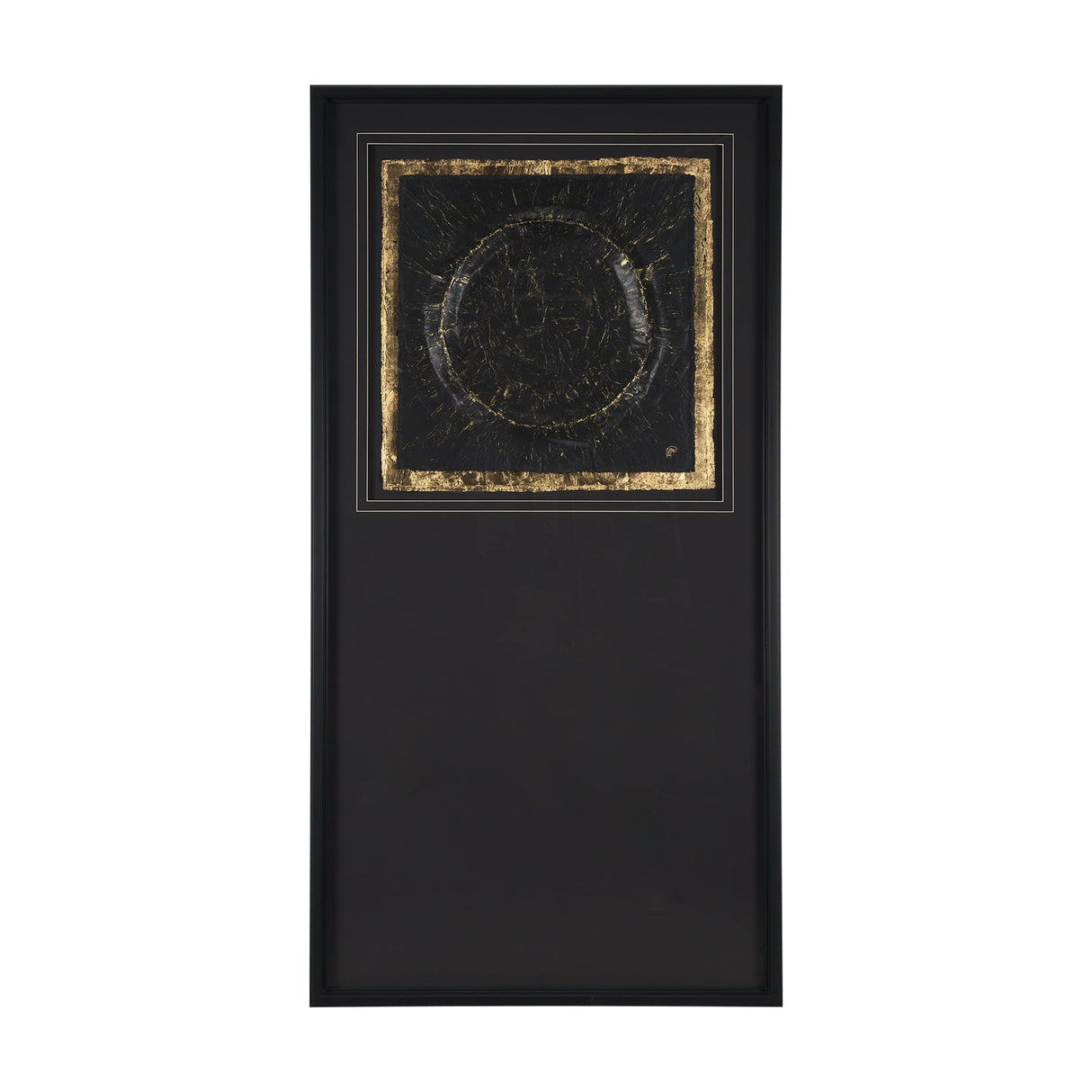Caldera Black by Studio M a handmade Original Framed Artwork under Glass by Mercana at Eve Furniture
