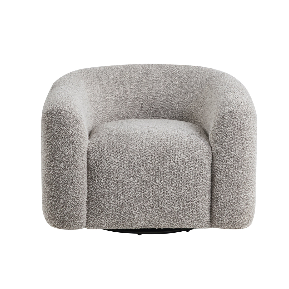 Caldera Gray Swivel Accent Chair by Homelegance at Eve Furniture