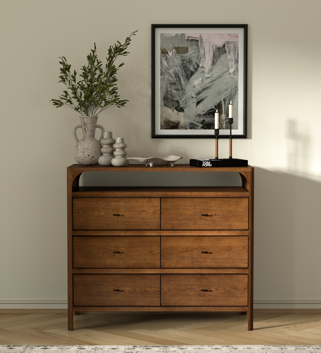 Cali 6-Drawer Oak Dresser by Co.House Designs at Eve Furniture