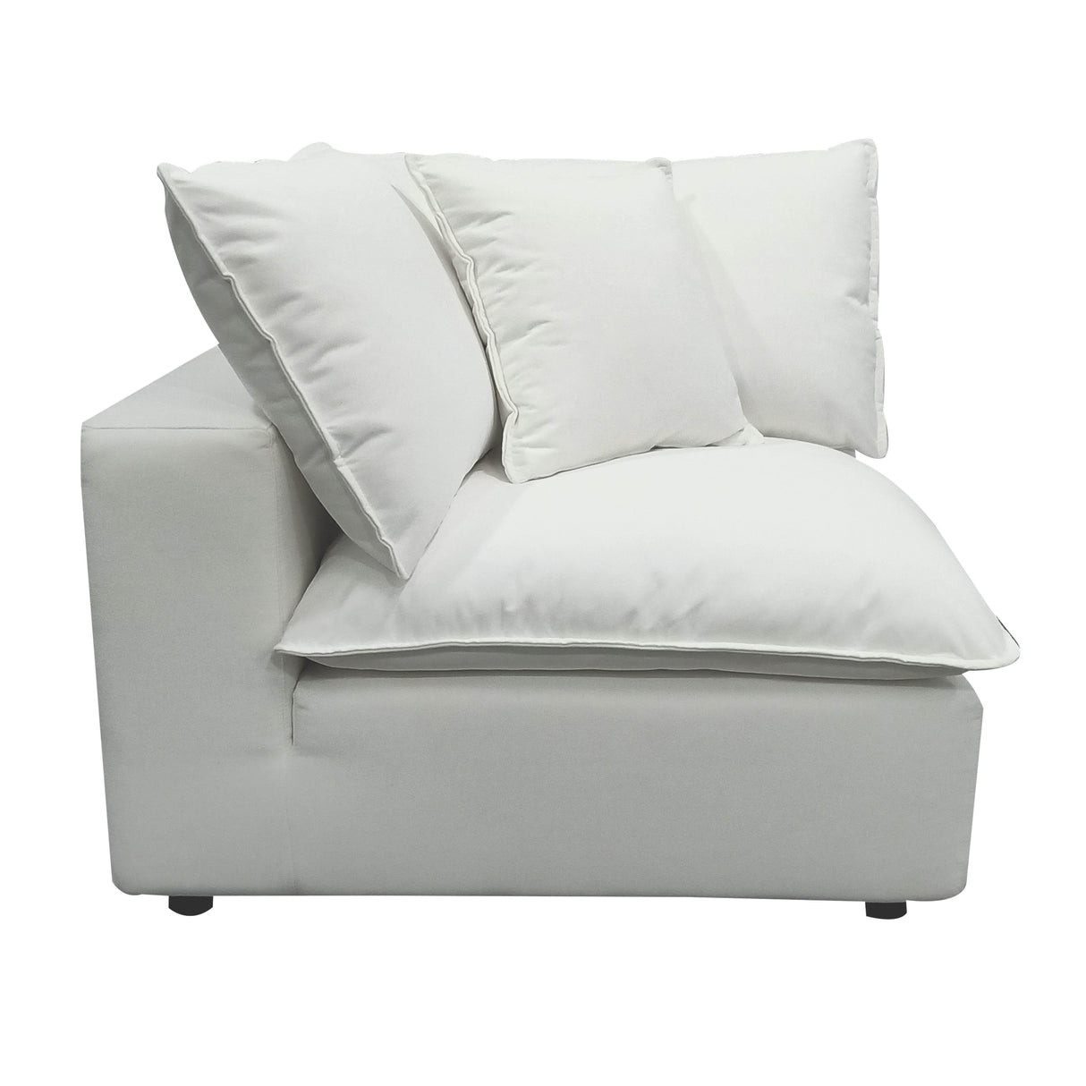 Cali Performance Fabric Modular Corner Chair by TOV Furniture at Eve Furniture