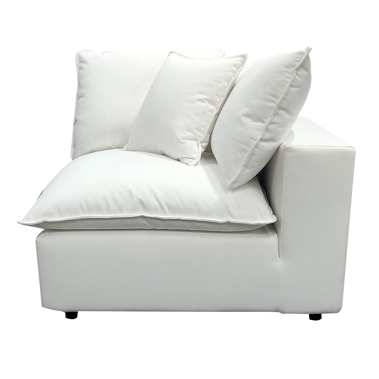Cali Performance Fabric Modular Corner Chair by TOV Furniture at Eve Furniture