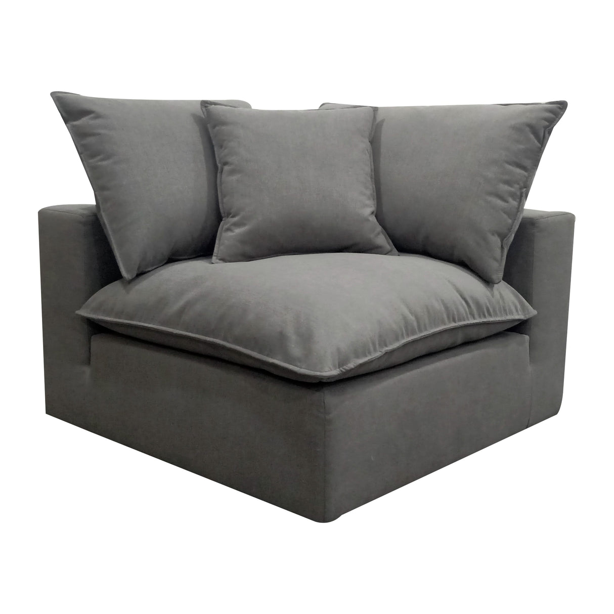 Cali Performance Fabric Modular Corner Chair by TOV Furniture at Eve Furniture
