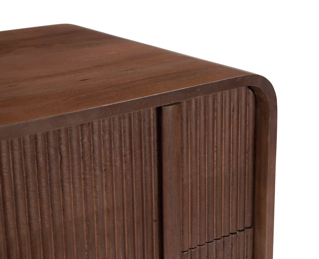 Calipso Walnut Nightstand by Zuomod at Eve Furniture