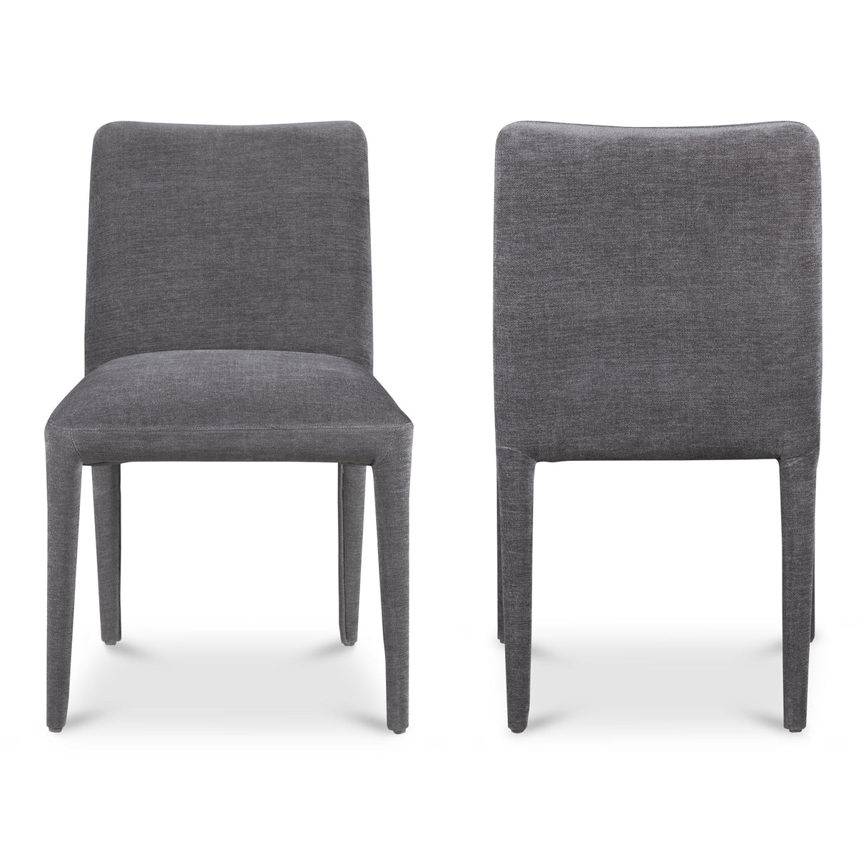 Calla Dark Grey Dining Chair (Set of 2) by MOES at Eve Furniture