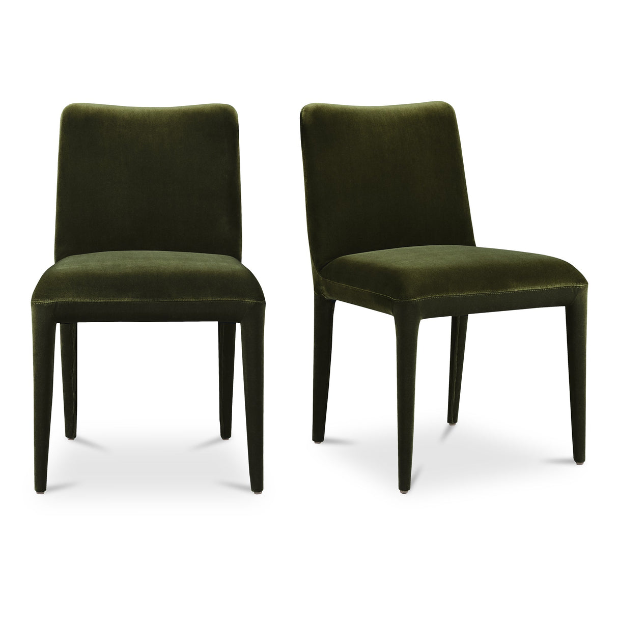 Calla Green Velvet Dining Chair (Set of 2) by MOES at Eve Furniture