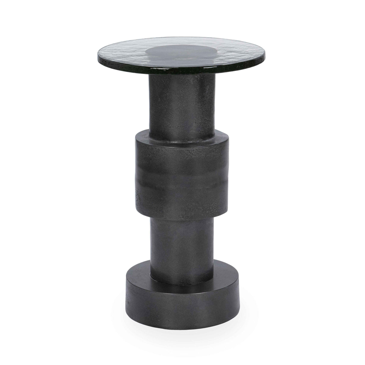 Callen Antique Nickel Accent Table by Classic Home at Eve Furniture