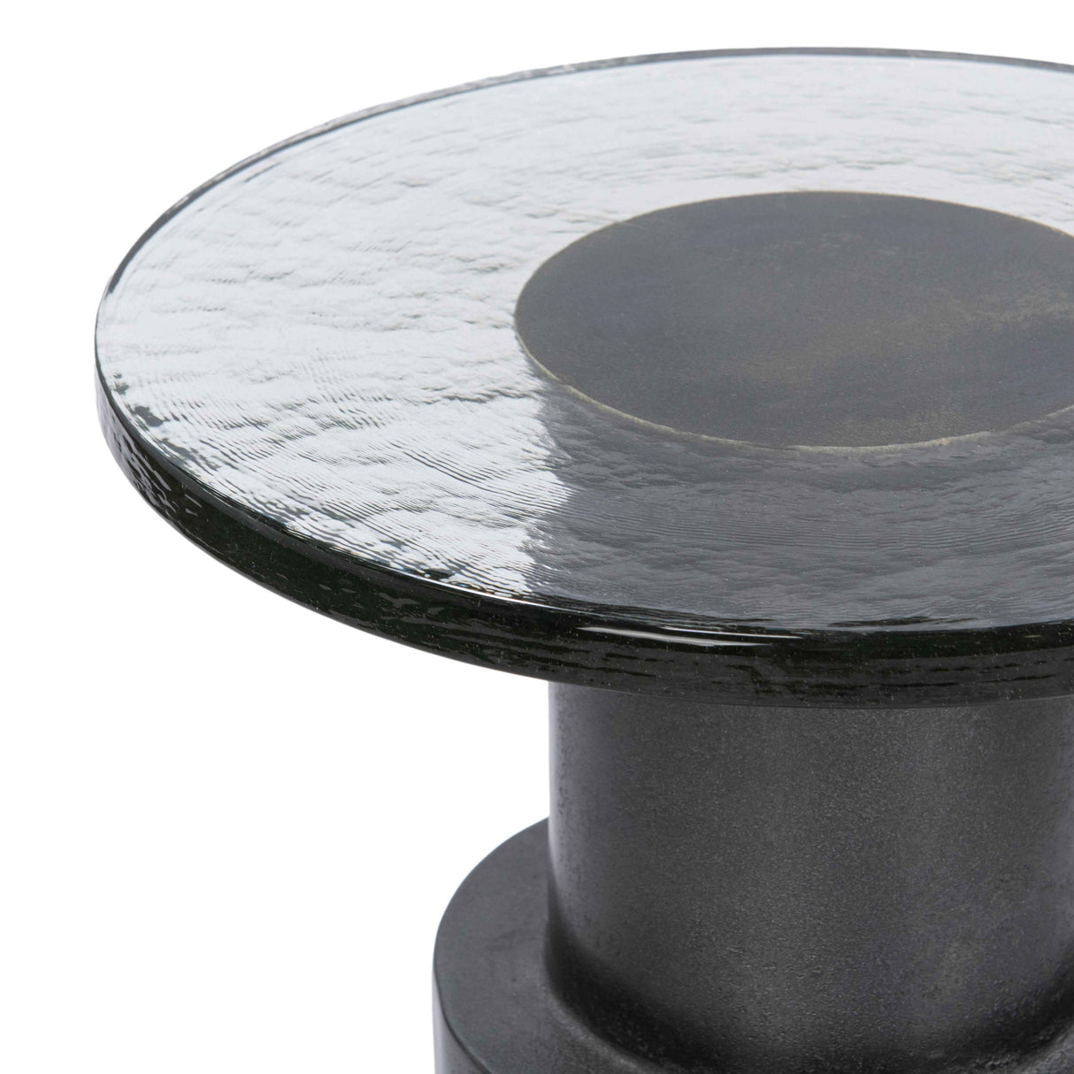 Callen Antique Nickel Accent Table by Classic Home at Eve Furniture