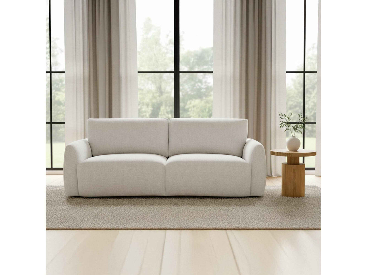 Callie Flecked Oat 91" Sofa by Moe's Home at Eve Furniture