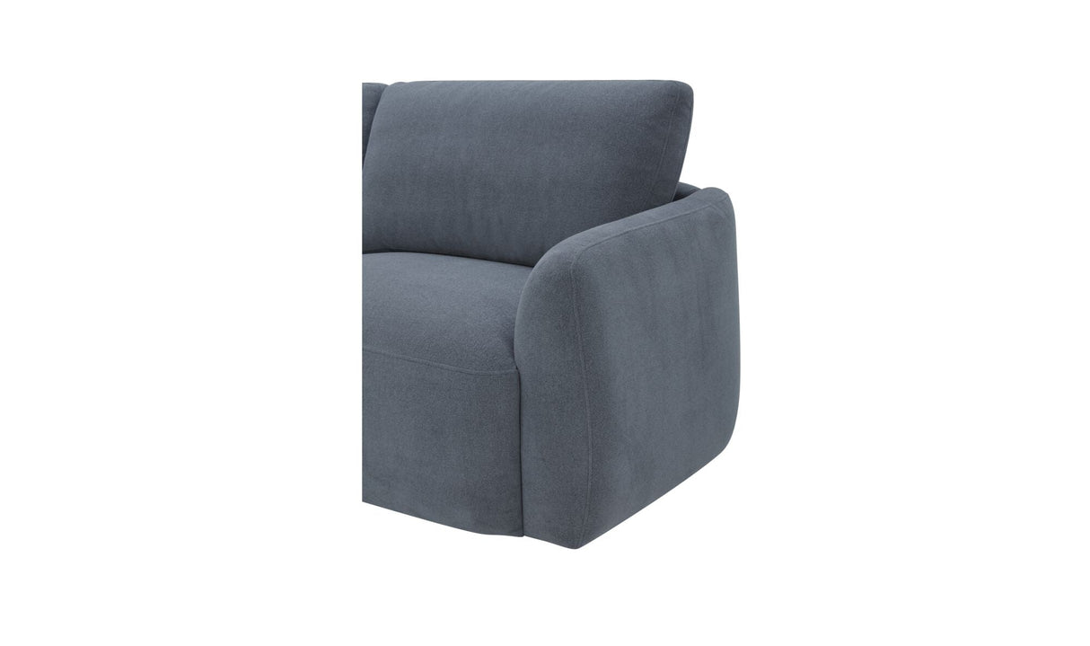 Callie Sofa 68 in. Slate Blue by Moe's Home at Eve Furniture