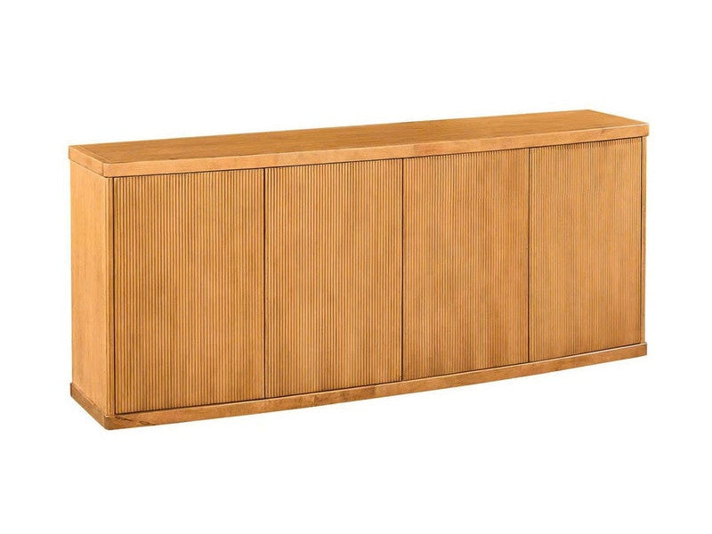 Callie Tan Four-Door Sideboard by Crestview at Eve Furniture
