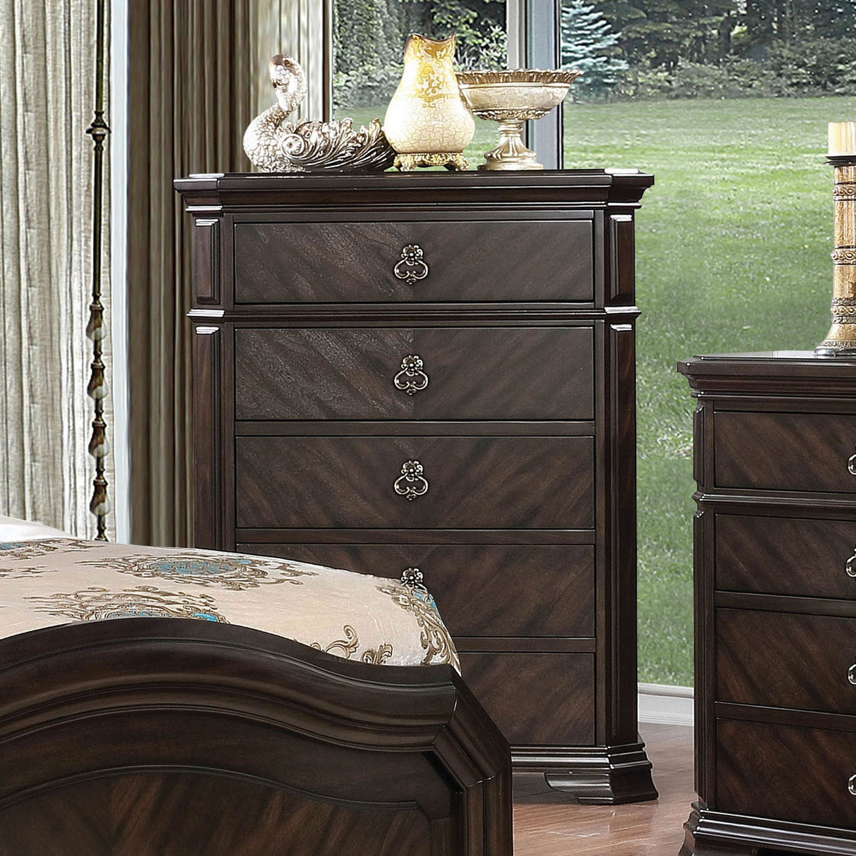 Calliope Espresso Chest by Furniture of America at Eve Furniture