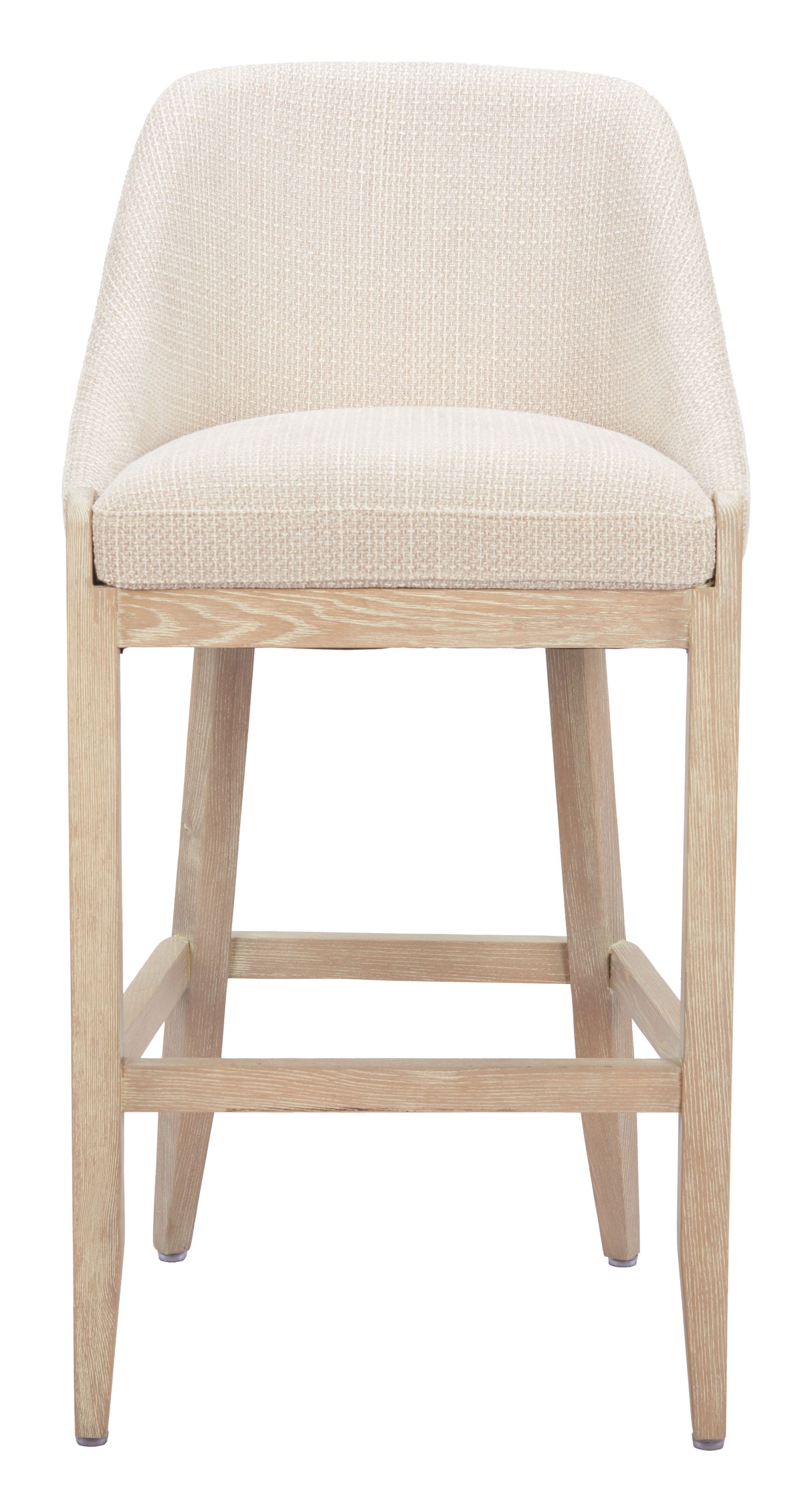 Calmo Beige Barstool by Zuomod at Eve Furniture